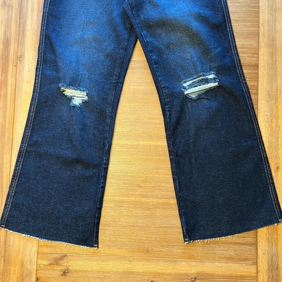 Women’s American Rag Cie Sculpt Stretch Ultra Soft Button Fly Jeans Size 11 Blue - Picture 5 of 13